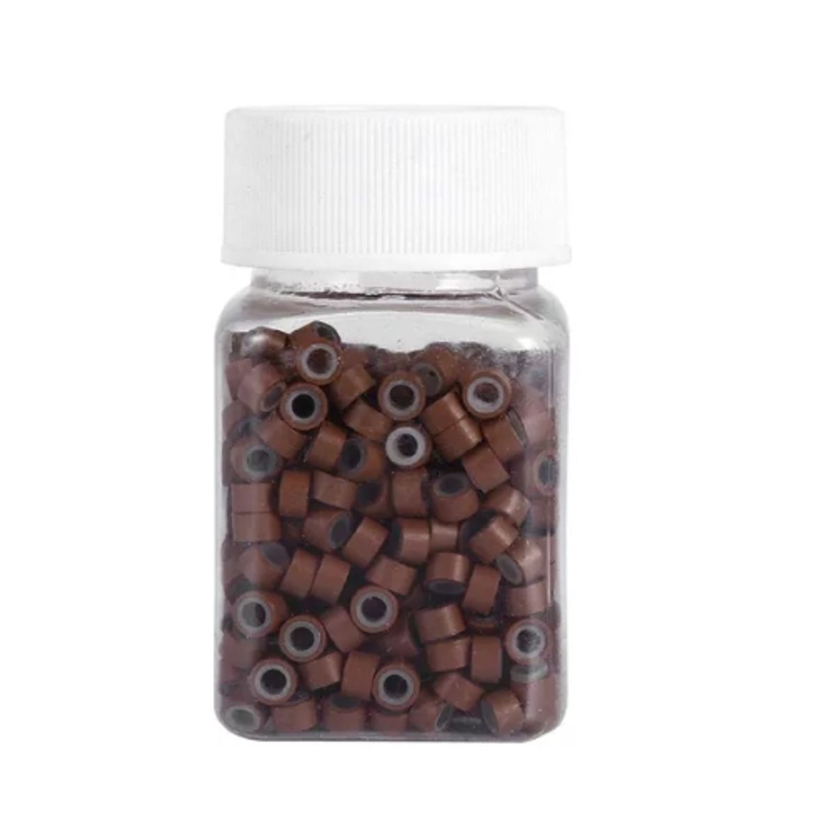 GENERICO - 500 Microring Para Extension De Cabello CAFE