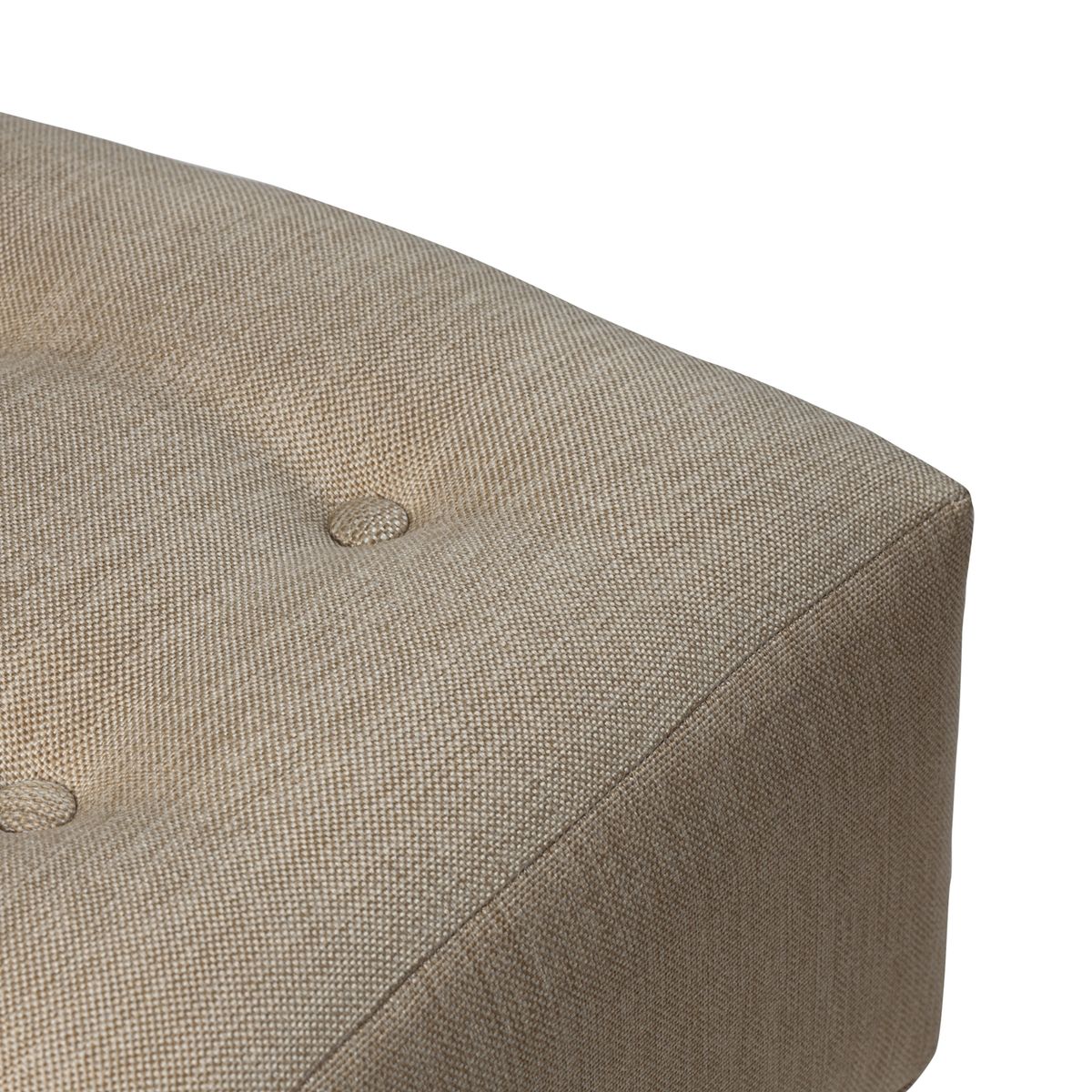 GENERICO - Pouf Alemania Natural Delta 42x42x43 cm Máxima Design