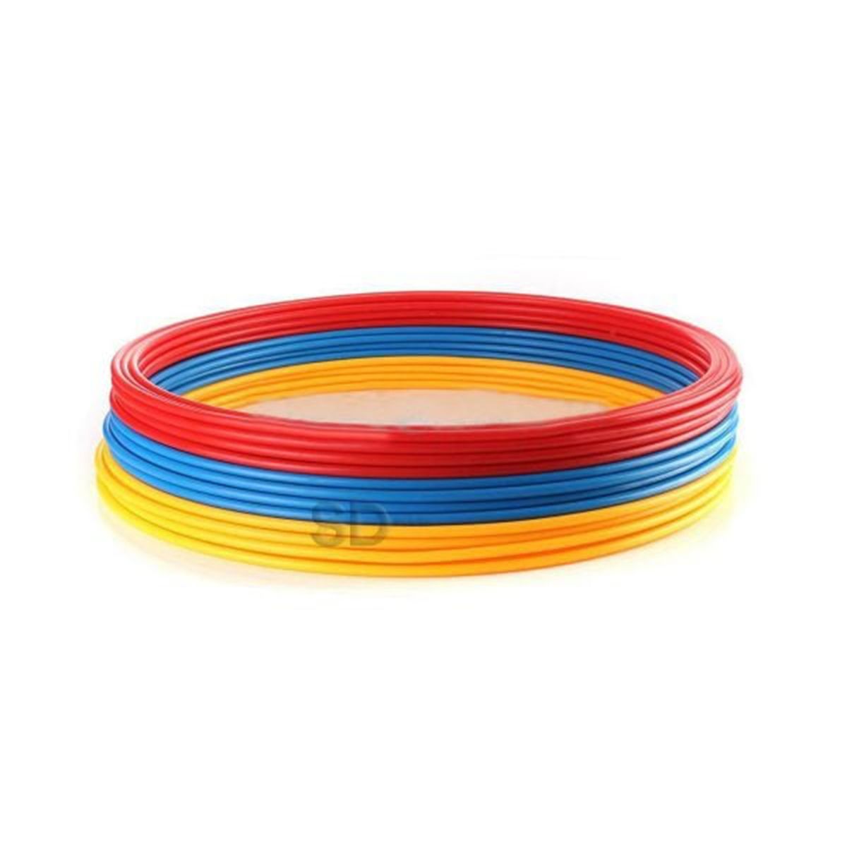 SDFIT - Aros de agilidad pack colores surtidos 80 CM Set 12 - MK-850