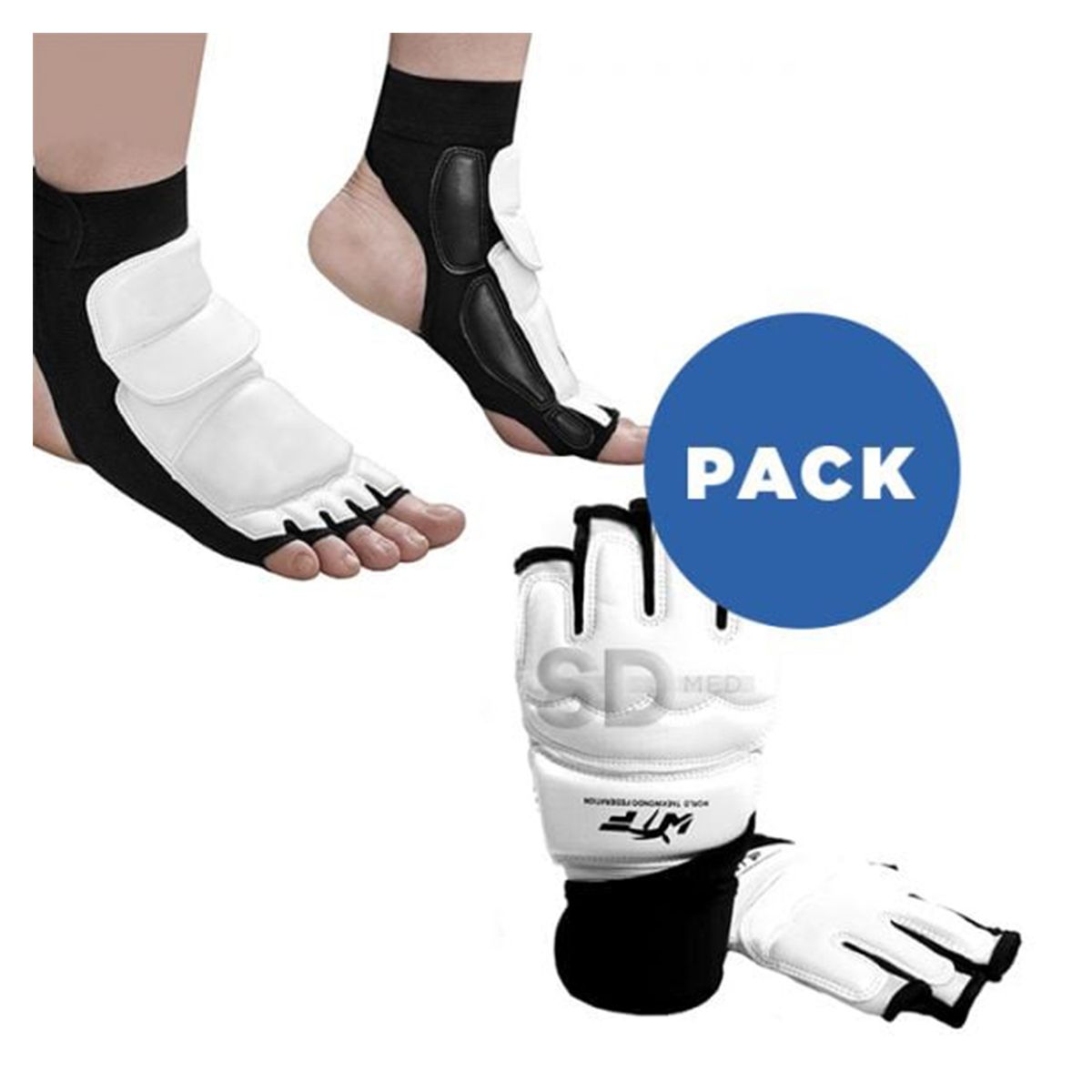 SDFIT - Pack Taekwondo Empeinera  Guantilla S