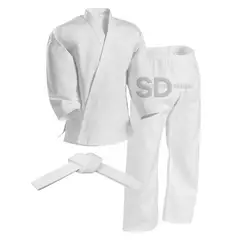 SDFIT - Karategui Smai con cinturón blanco 10 artes marciales Talla 200 cm