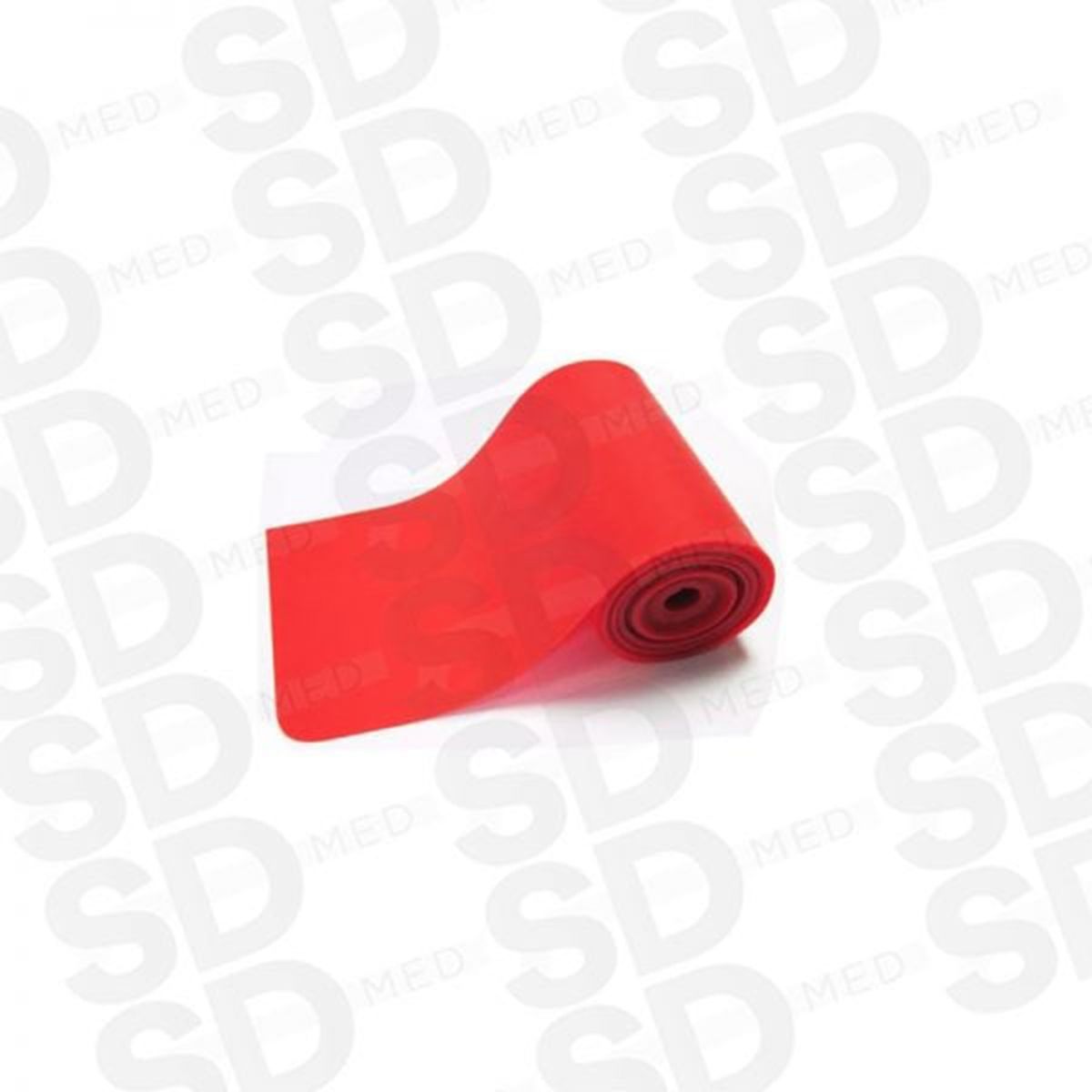 SDFIT - Rollo de Banda Elastica 15 cm x 45 mt  Rojo