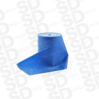 Rollo de Banda Elastica 15 cm x 45 mt Azul