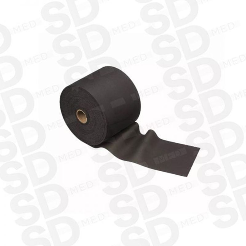 SDFIT - Rollo de Banda Elastica 15 cm x 45 mt  Negro