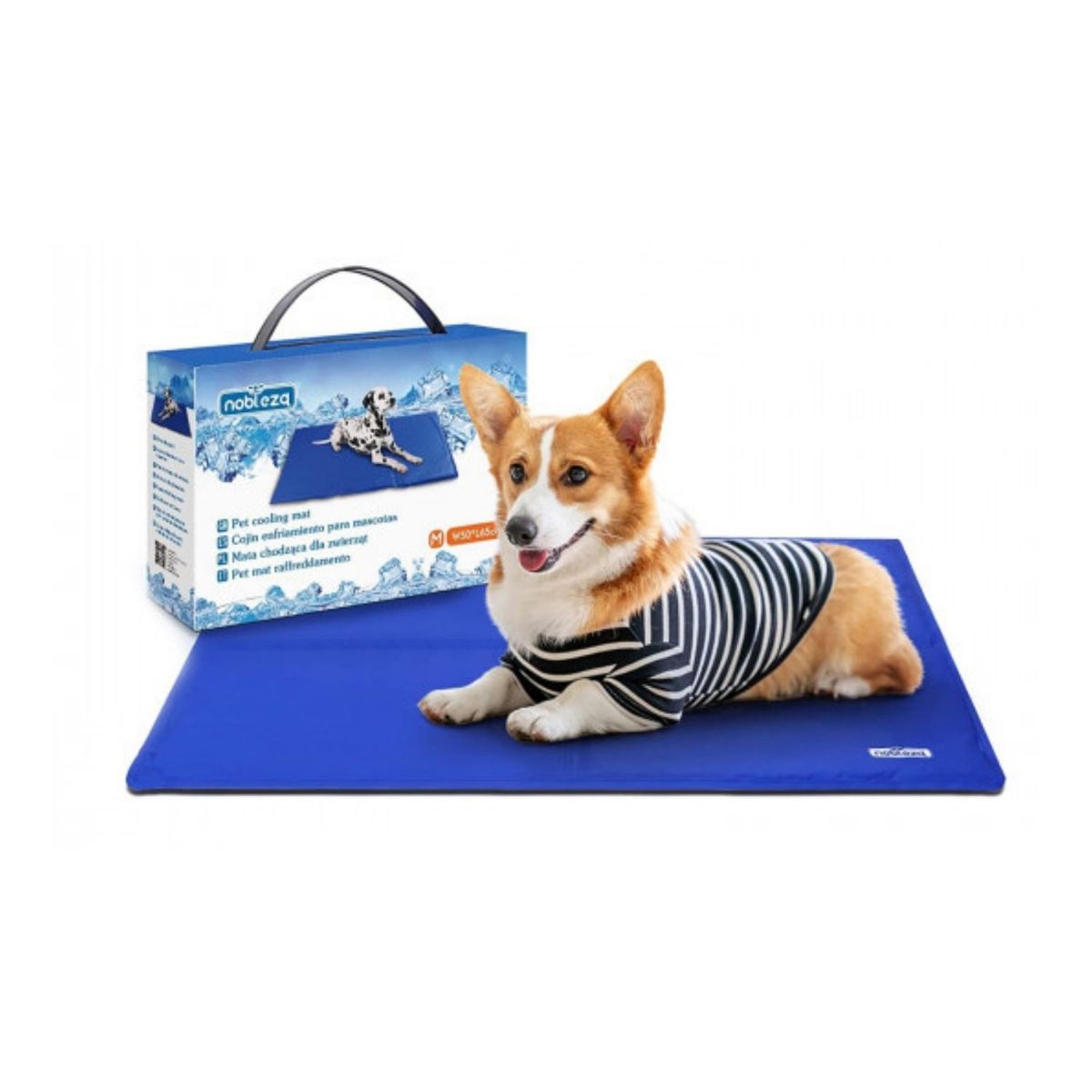 GENERICO - Manta cojín con gel refrescante para mascota Talla M 50x65cm