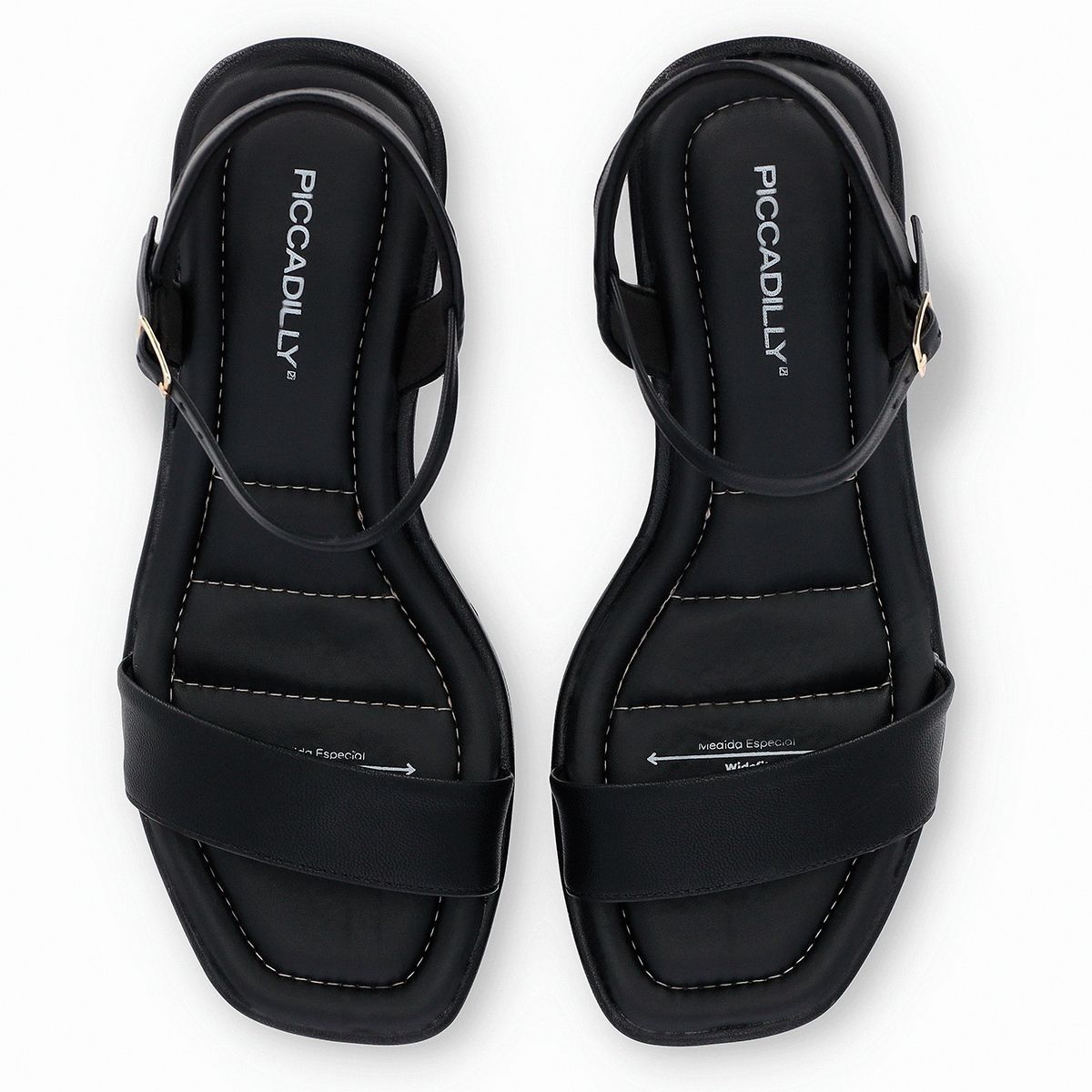 PICCADILLY - Sandalia Mujer Negro Lilian II Piccadilly