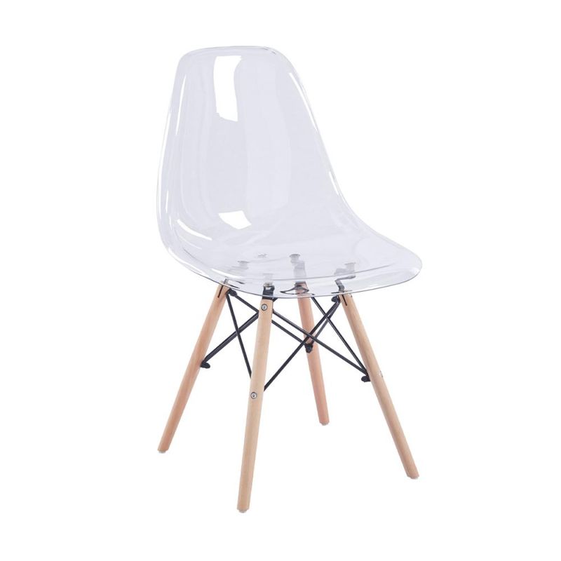 KLIK - Silla Eames Acrílico Ultraresistente Transparente