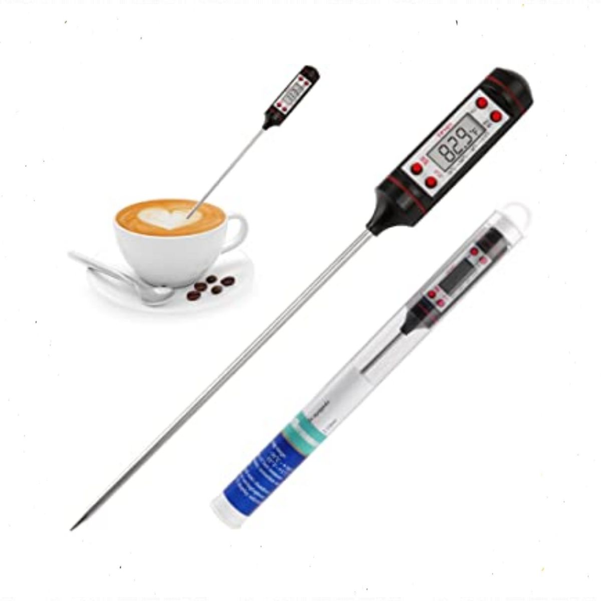 GENERICO - Termometro Cocina Digital Alimentos Repostería Asado Carne
