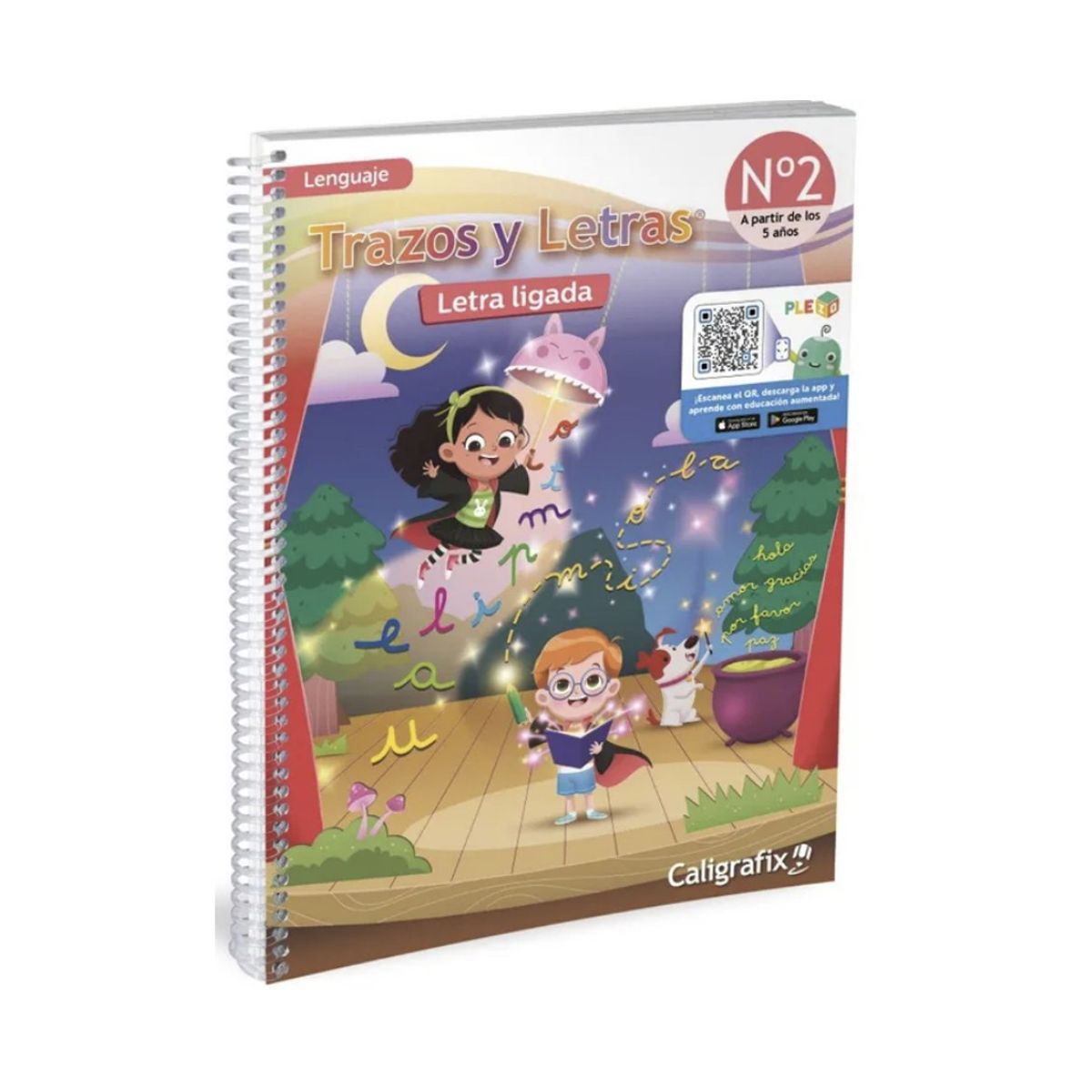 CALIGRAFIX - Cuaderno Trazos y letras N°2