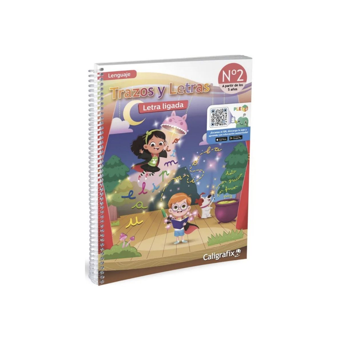CALIGRAFIX - Cuaderno Trazos y letras N°2