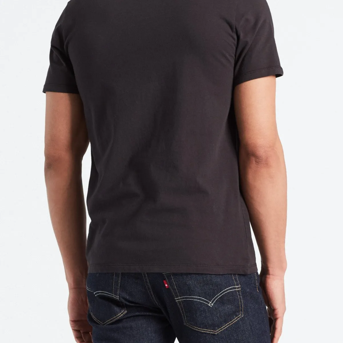 LEVIS - Polera Hombre Regular Fit Mini Logo Negro Levis