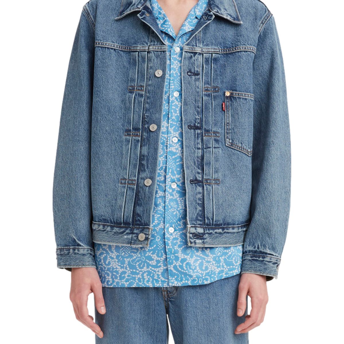 LEVIS - Chaqueta Hombre Relaxed Fit Azul Levis