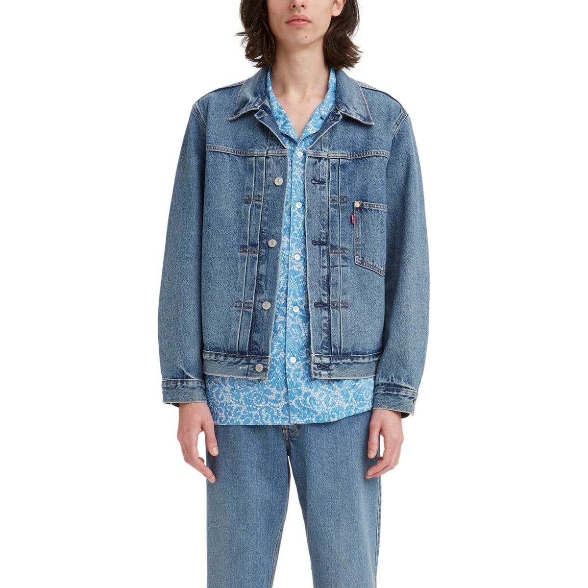 LEVIS - Chaqueta Hombre Relaxed Fit Azul Levis