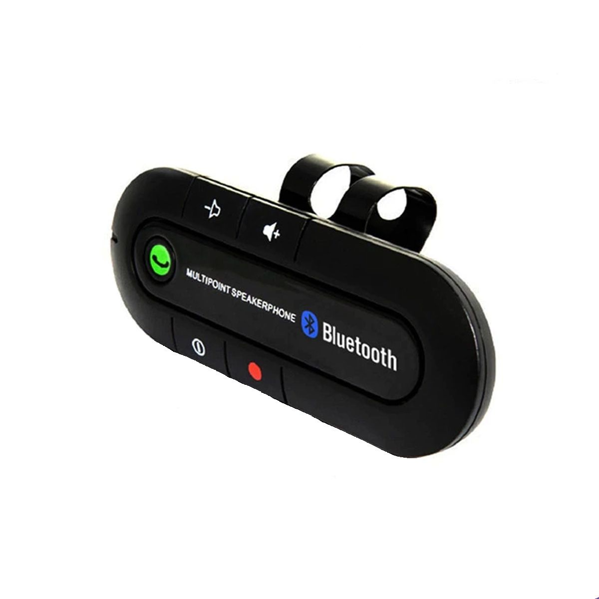 GENERICO - Sun Visor Bluetooth Speakerphone MP3 Music Player Wireless Bluetooth Hands-free Car Kit Bluetooth Receiver Speaker Car Charger