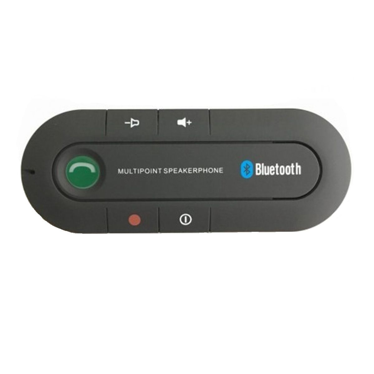 GENERICO - Sun Visor Bluetooth Speakerphone MP3 Music Player Wireless Bluetooth Hands-free Car Kit Bluetooth Receiver Speaker Car Charger