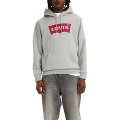 LEVIS - Polerón Hombre Regular Fit Gráfico Gris