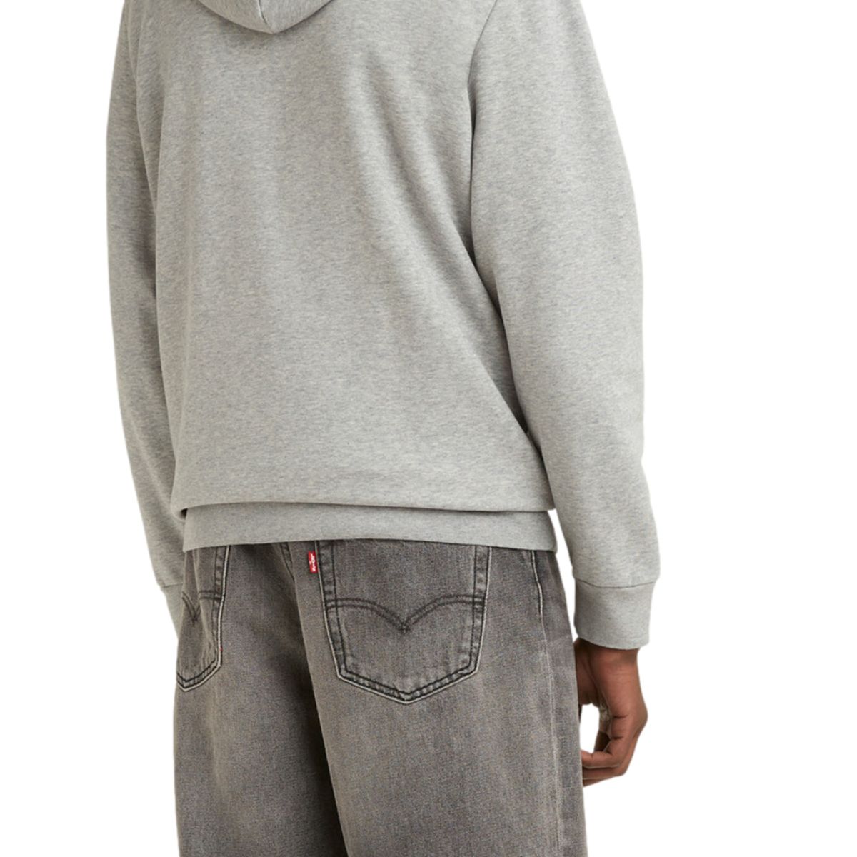 LEVIS - Polerón Hombre Regular Fit Gráfico Gris Levis