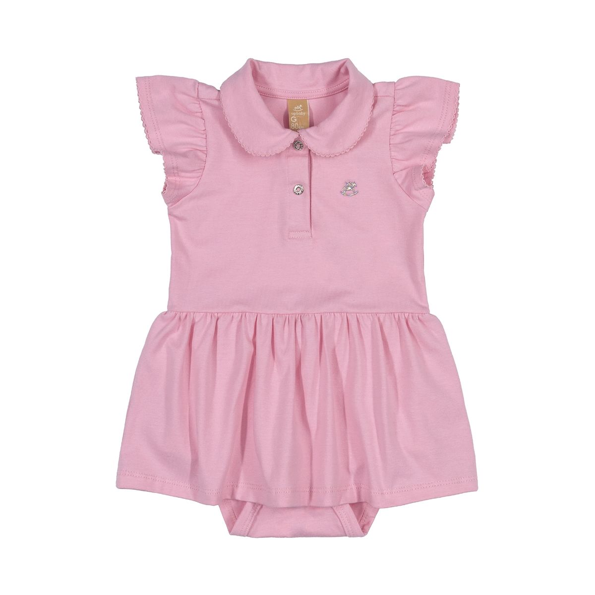 UP BABY - Body Rosado Up Baby