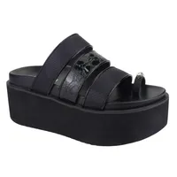 Sandalia Mujer Negro Moda Viru-21