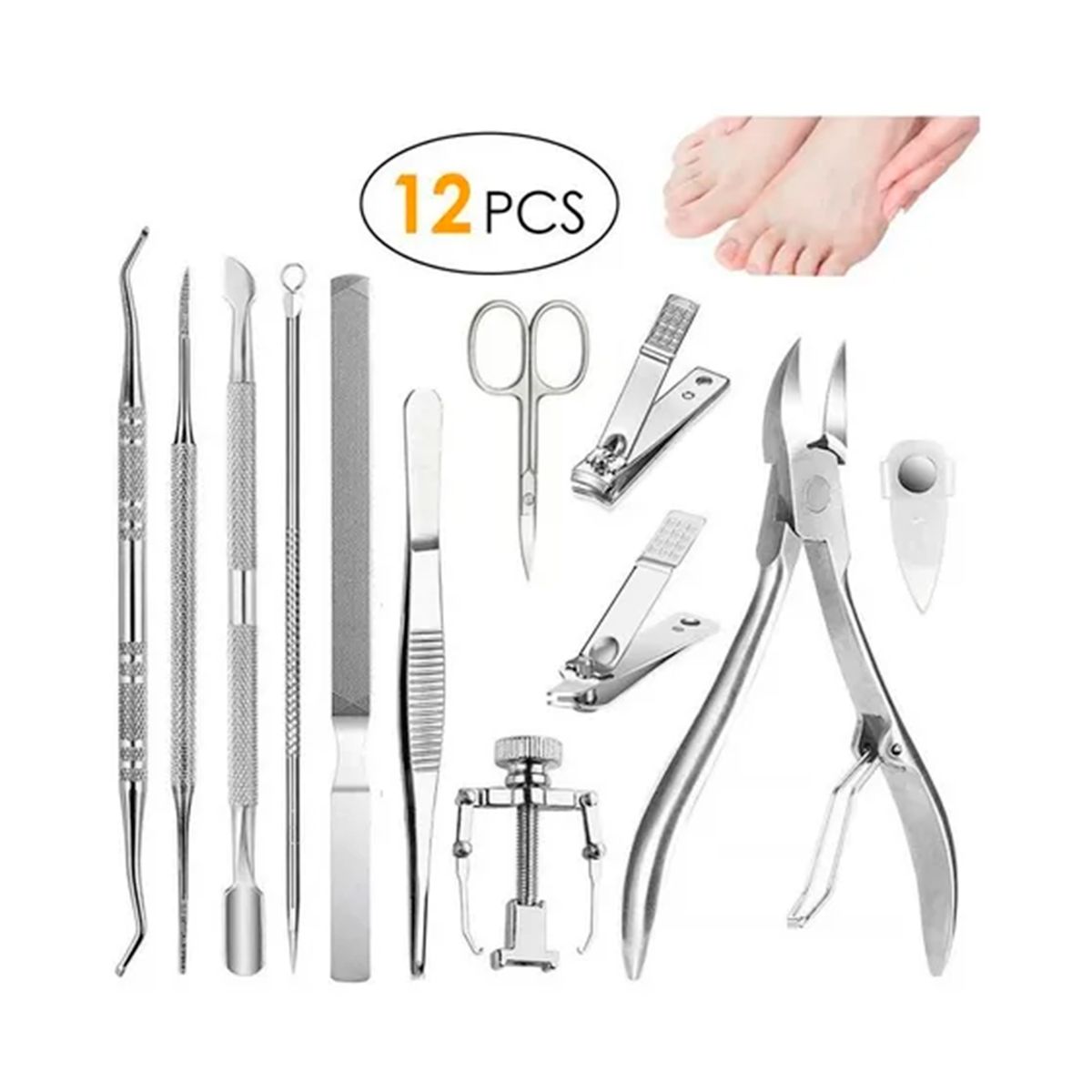 GENERICO - Set De Pedicura Herramientas Para Uñas Encarnadas