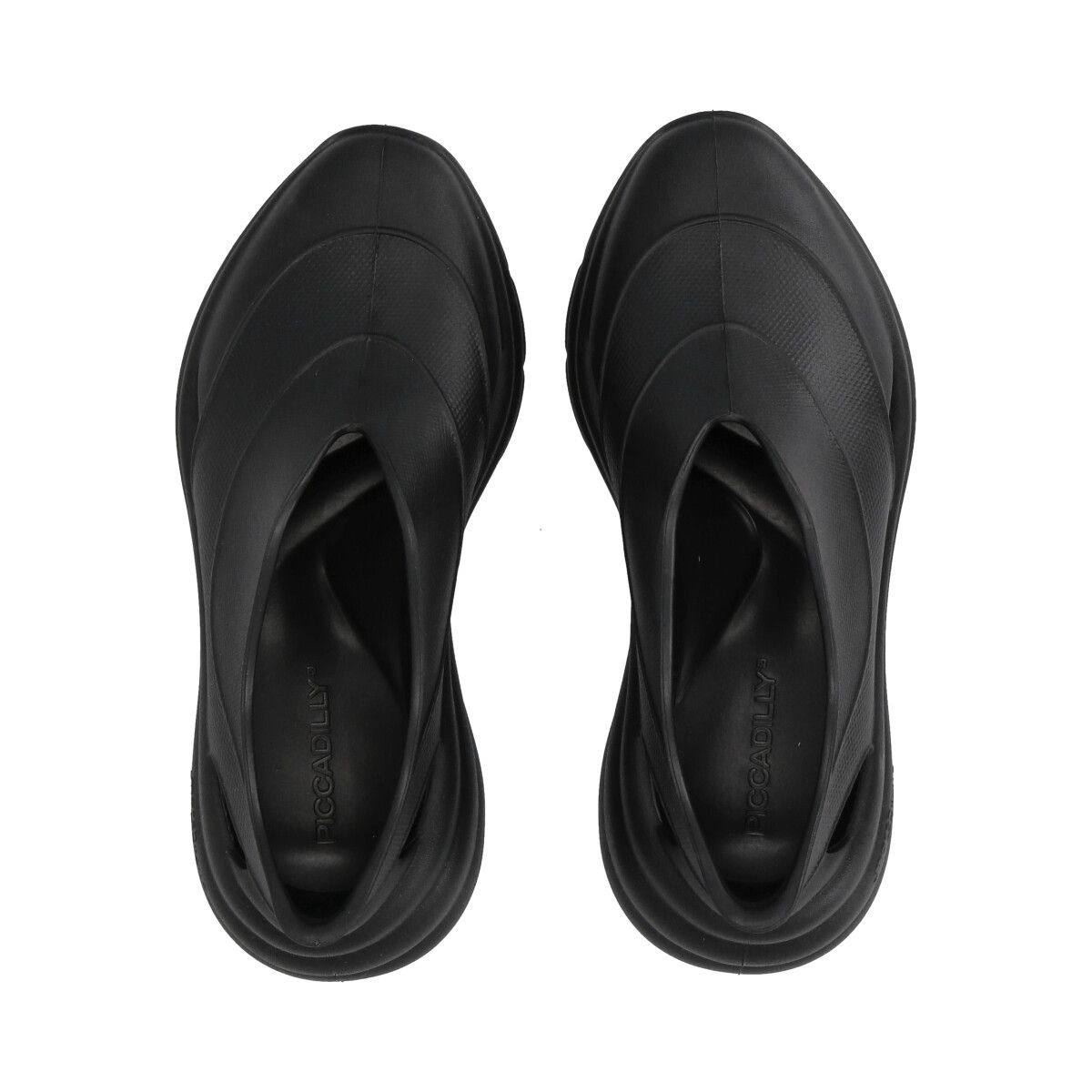 PICCADILLY - Zueco Mujer Negro Marshmallow Piccadilly