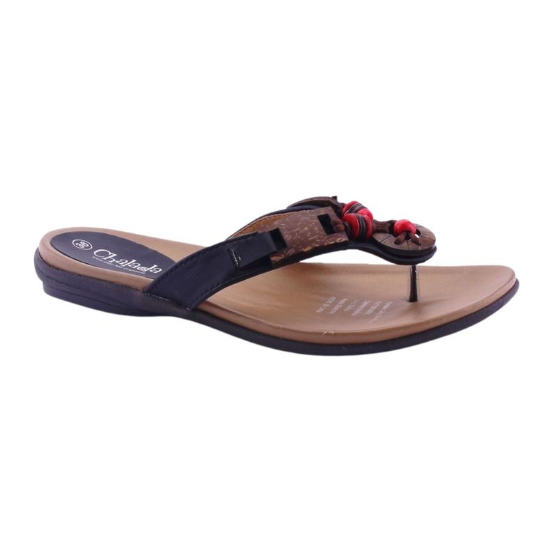 CHALADA - Sandalia Mujer Negro Casual Chalada Anatomic40