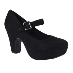 CHALADA - Zapato Mujer Negro Formal Cosimo-3