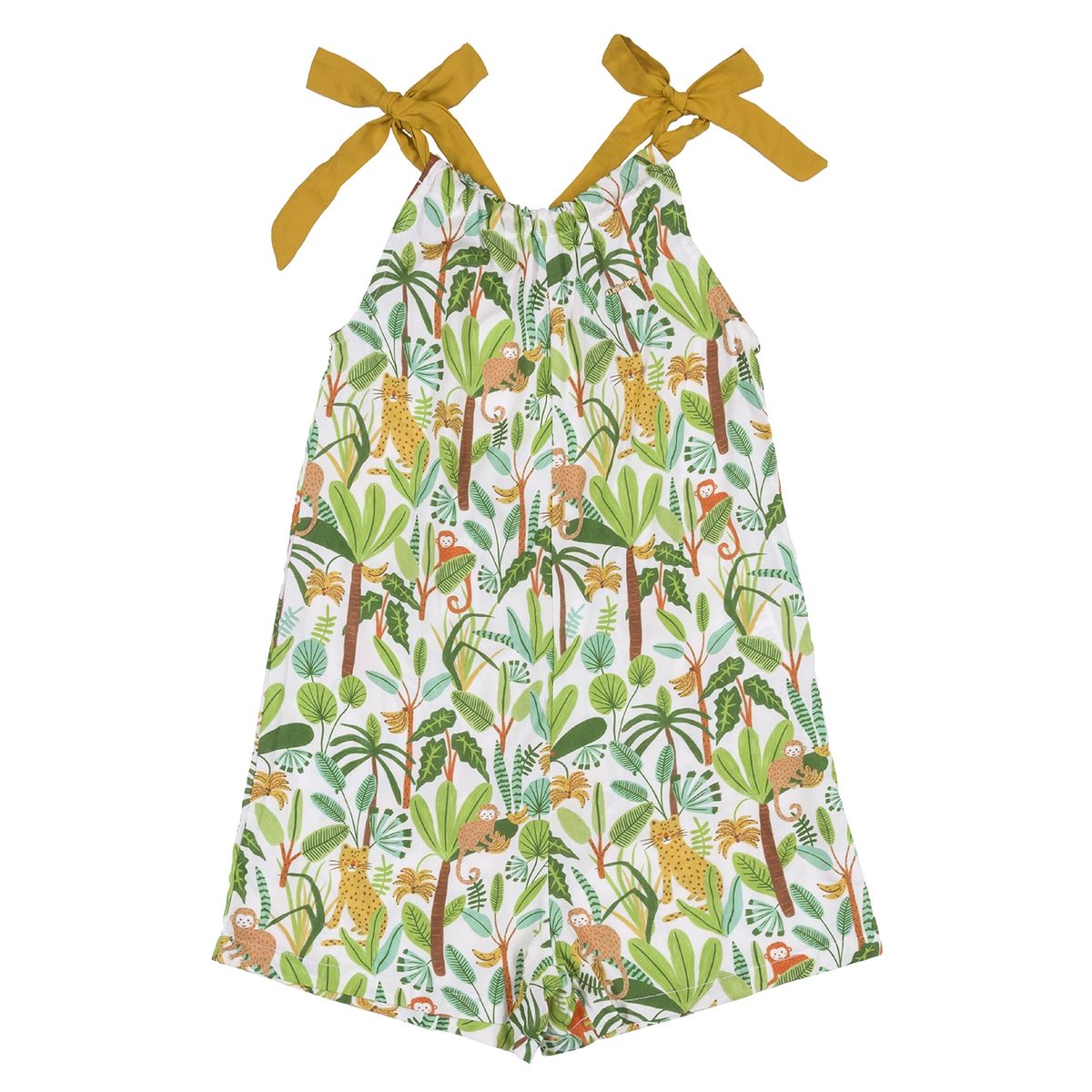 UP BABY - Enterito Safari Multicolor Verde Up Baby