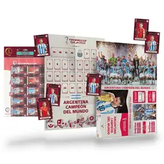 PANINI - EDICIÓN LIMITADA - Maxi Póster FIFA World Cup Qatar 2022™ Argentina Campeón Del Mundo Set Completo