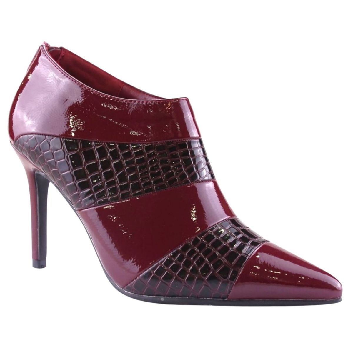 CHALADA - Botin Mujer Burdeo Moda Chalada Phanie-2