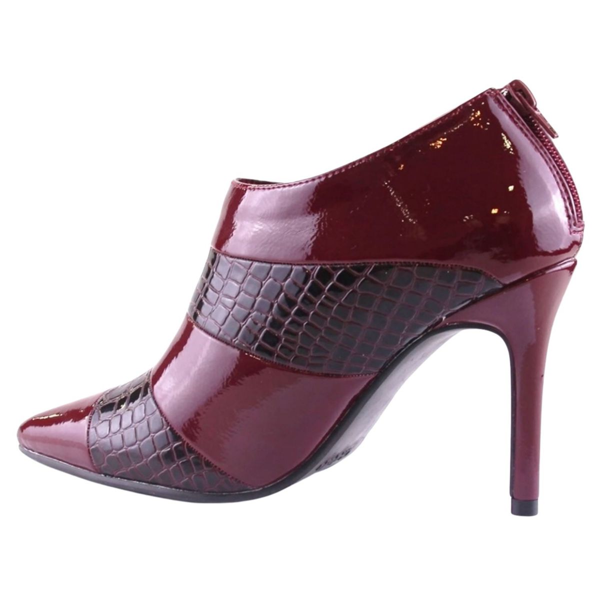 CHALADA - Botin Mujer Burdeo Moda Chalada Phanie-2