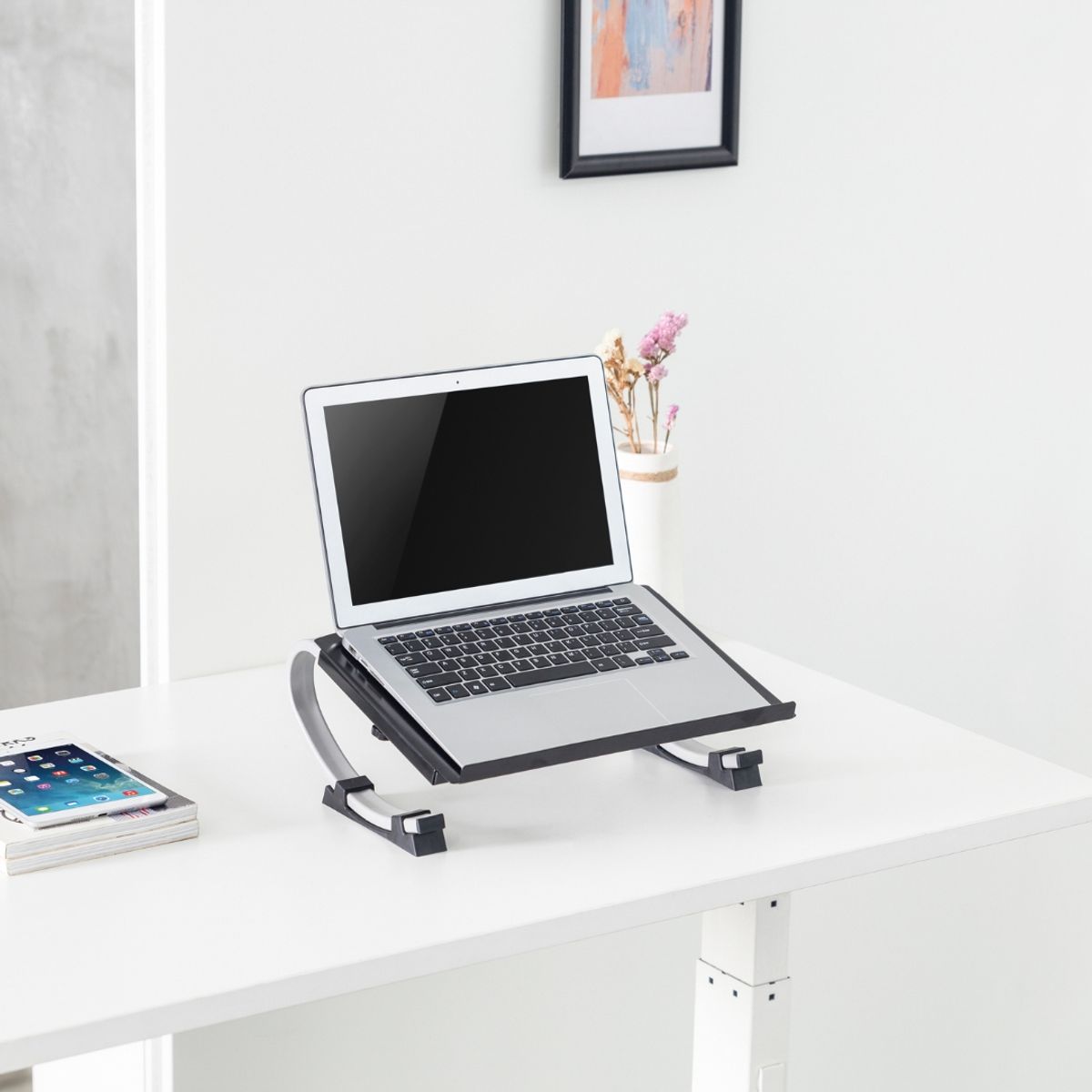 ERGOSTORE - Soporte Ergonómico para Notebook Elevador Portátil Oficina y Hogar