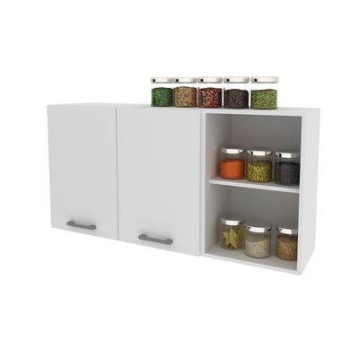 Imagen 2 del producto MUEBLE SUPERIOR COCINA 2 PTAS COLOR BLANCO