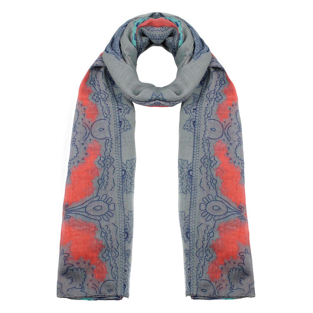 KUBAYOFF - Pañuelo Janis gris KUBAYOFF