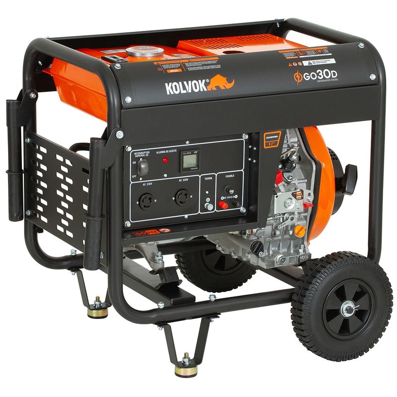 KOLVOK - Generador eléctrico diésel 3000W