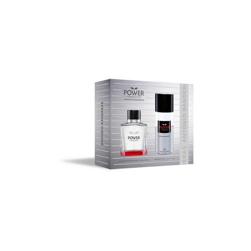 ANTONIO BANDERAS - POWER OF SEDUCTION ESTUCHE EDT 100MLDESODORANTE 150ML