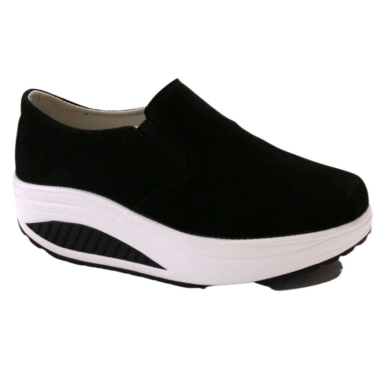 FUNWAY - Zapatillas Mujer Negro Casual Funway Tija-11