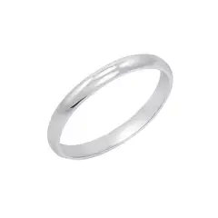 SILVER HEART - Anillo Delgado modelo Ilusión en Plata Fina 925