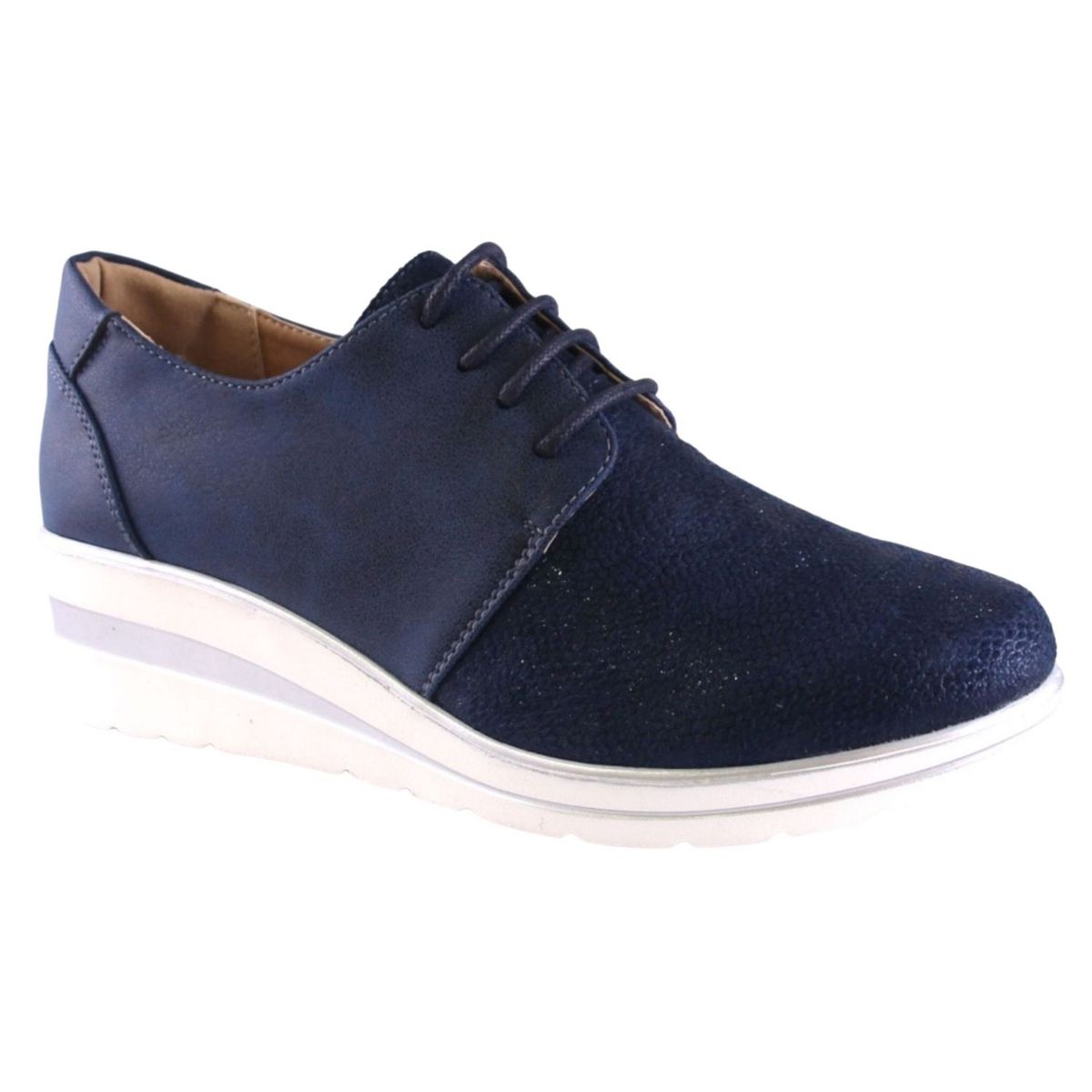 CHALADA - Zapato Mujer Azul Casual Chalada Zlat-5