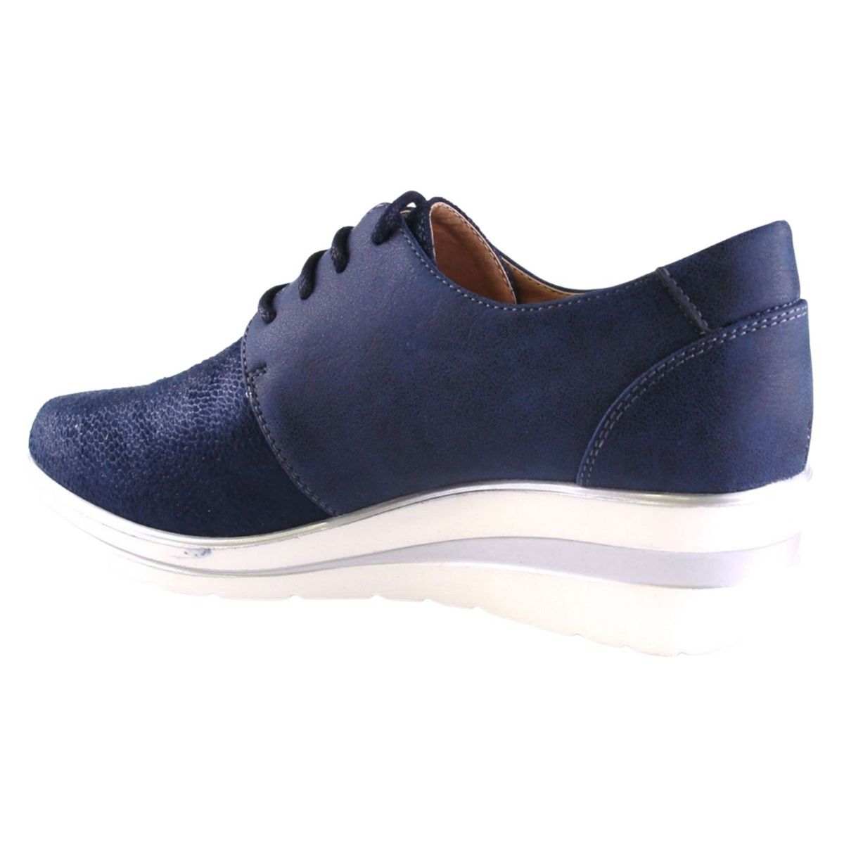 CHALADA - Zapato Mujer Azul Casual Chalada Zlat-5