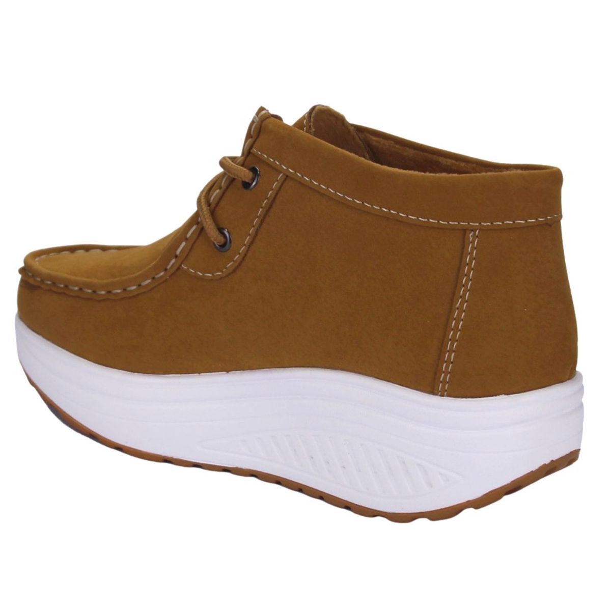 FUNWAY - Botin Mujer Camel Casual Funway Tija-15