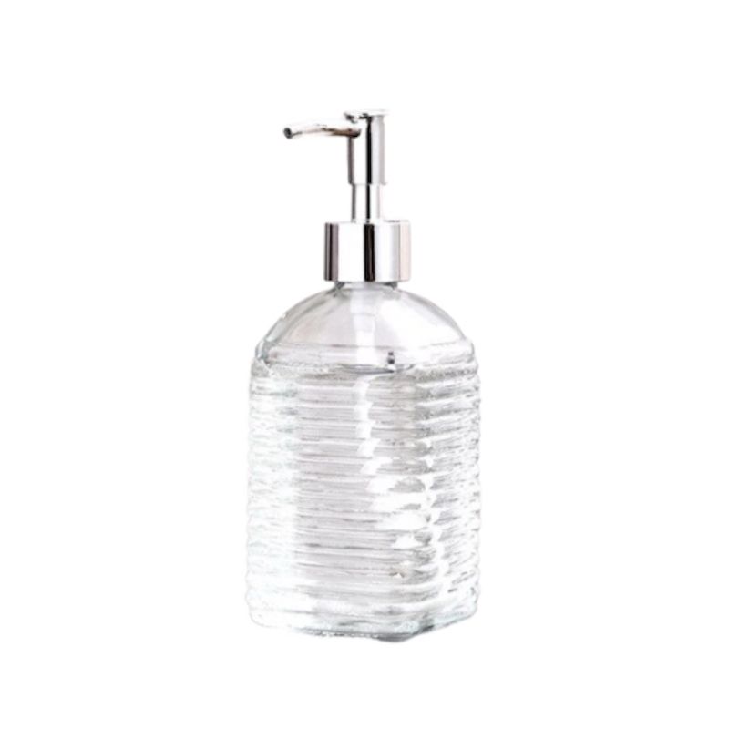 OEM - Dispensador Jabón Alcohol Gel 400ml Vidrio Decorativo
