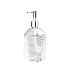 OEM - Dispensador Jabón Alcohol Gel 400ml Vidrio Decorativo