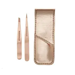 TWEEZERMAN - Set De Pinzas Oro Rosa -