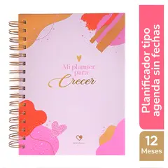 GENERICO - Mi Planner para Crecer Rosa Agenda