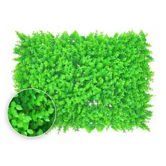 GENERICO - Palmeta Pasto Espiral Trebol Enredaderas Cerca Mallas Plantas Valla Artificial