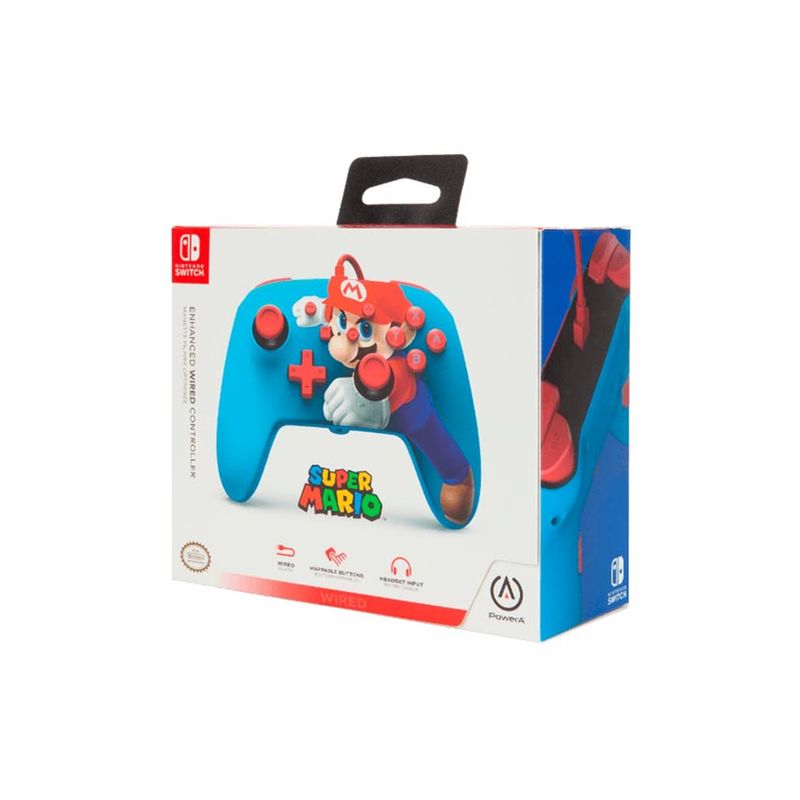 POWER A - Control Power A Mario Punch Wired - Nintendo Switch