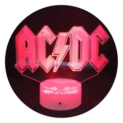 3DILUTION - Lámpara ACDC Fanart Base Agrietada