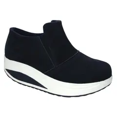 FUNWAY - Botin Mujer Azul Casual Tija-3
