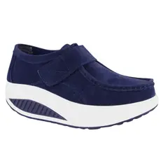 FUNWAY - Zapatillas Mujer Azul Casual Tija-2